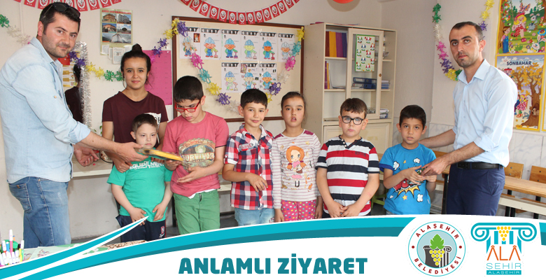 ALAŞEHİR BELEDİYESİNDEN ANLAM YÜKLÜ ZİYARET