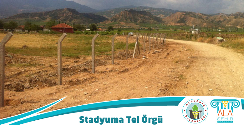 ÇAĞLAYAN MAHALLE STADYUMUNA TEL ÖRGÜ