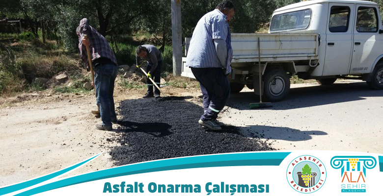 MAHALLELER ARASI ASFALT YAMALARI YAPILDI