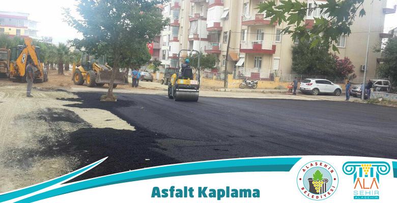 YENİCE MAHALLESİNE ASFALT KAPLAMA