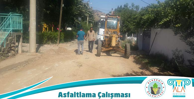 ŞEHİT ER İSA KESER PARKI ÖNÜ ASFALT ÇALIŞMASINA BAŞLANDI