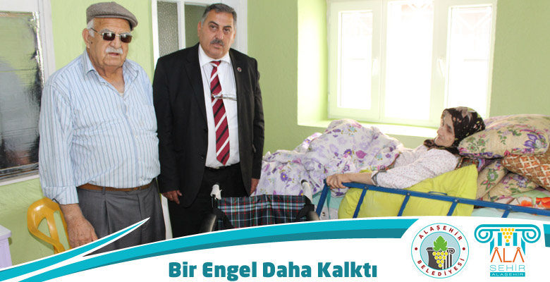 BAŞKAN KARAÇOBAN BİR ENGELİ DAHA KALDIRDI