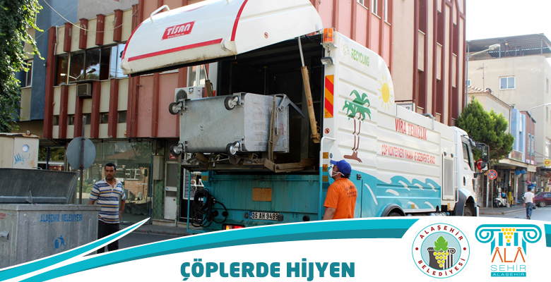ÇÖPLERDE HİJYENİK OLDU