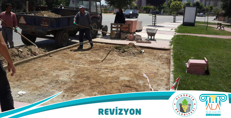 ALAŞEHİR BELEDİYESİNDEN REVİZYON YAPILDI