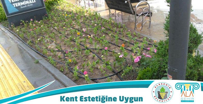 ALAŞEHİR’İ KENT ESTETİĞİNE UYGUN ŞEKİLDE DONATTIK