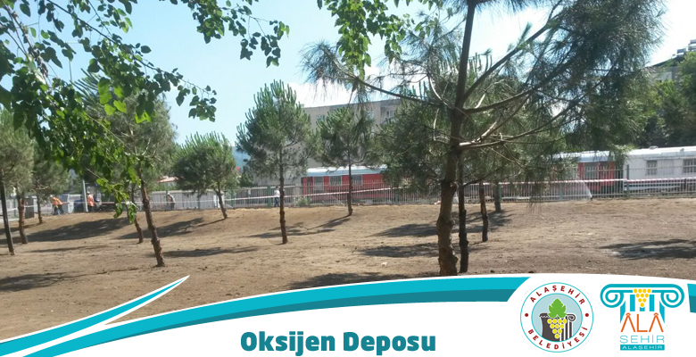ALAŞEHİR’E YENİ OKSİJEN DEPOSU