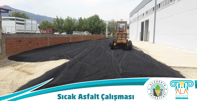 SICAK ASFALT YAPILDI