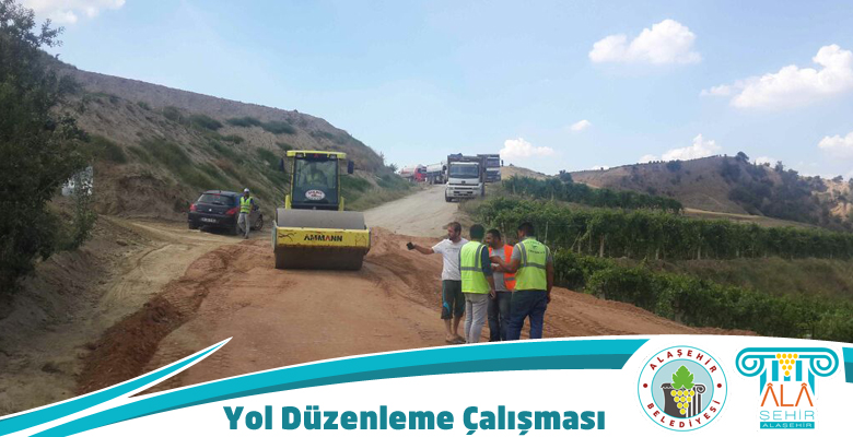 YOL DÜZENLEMESİ YAPILDI