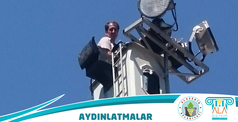 ELEKTRİK SERVİSİNDEN AYDINLATMALAR SAĞLANDI