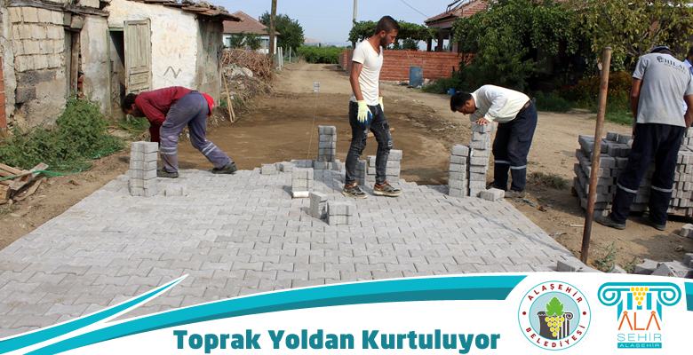 SUBAŞI MAHALLESİ TOPRAK YOLDAN KURTULDU