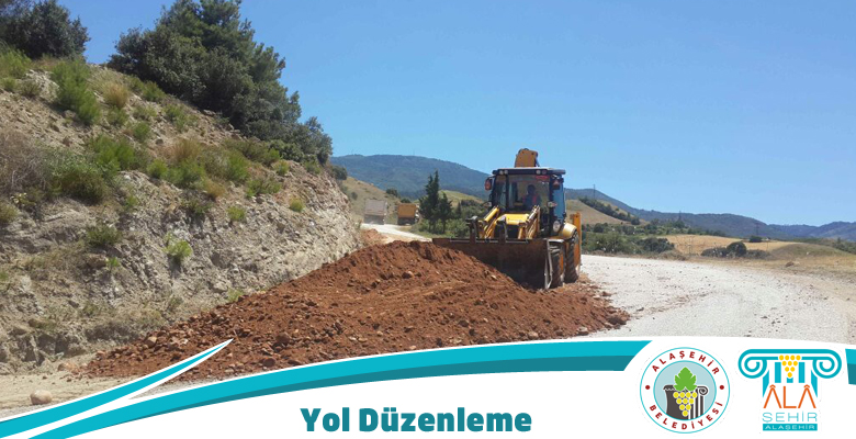 ŞAHYAR MAHALLESİNE YOL DÜZENLEMESİ YAPTI