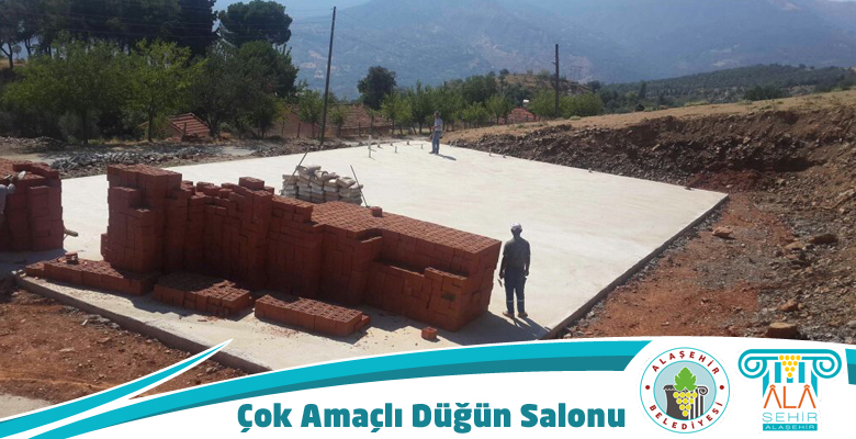 Çok Amaçlı Düğün Solunu Yapımı Başladı