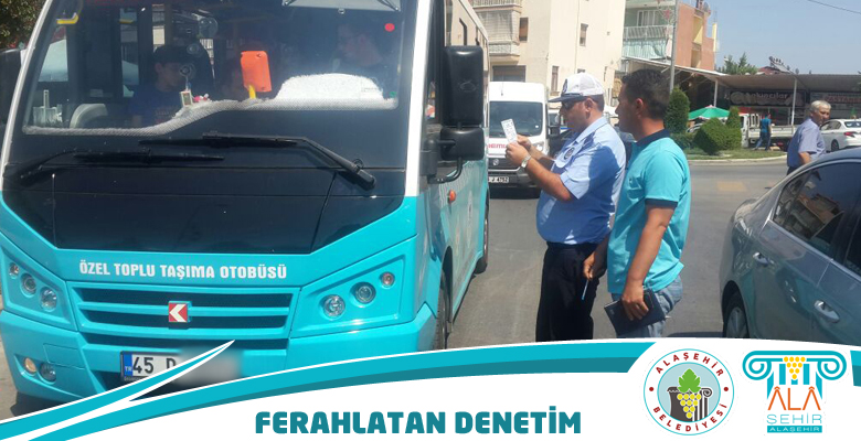 TRAFİK ZABITASINDAN FERAHLATAN DENETİM