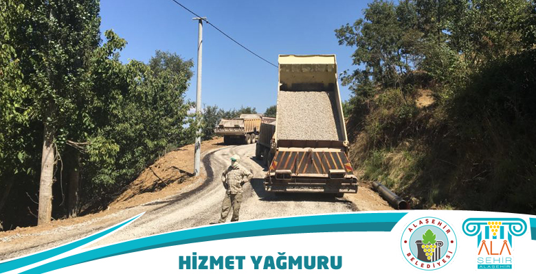KARADAĞ MAHALLESİNE HİZMET YAĞMURU