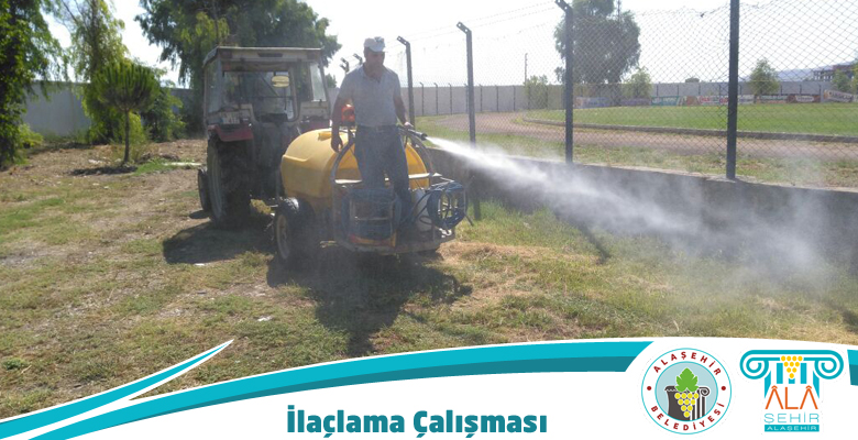 İLAÇLAMALAR TARAL SİSTEMLERİ İLE YAPILIYOR
