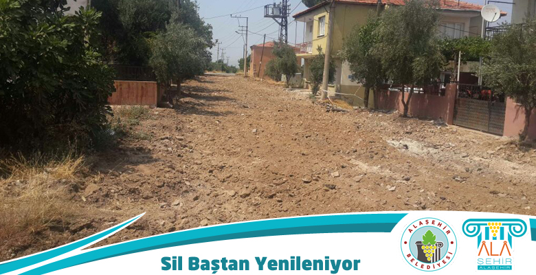 AKKEÇİLİ CADDESİ SİL BAŞTAN YENİLENİYOR