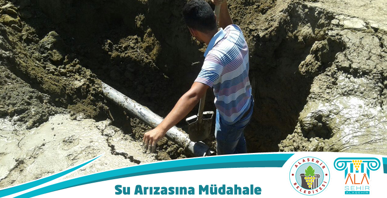 SU PATLAĞI ARIZASINA MÜDAHALE