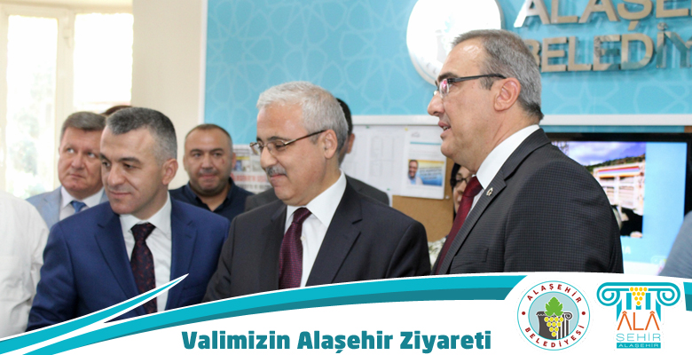 VALİ MUSTAFA HAKAN GÜVENÇER ALAŞEHİR’DE
