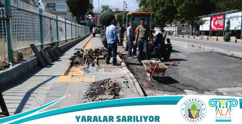 YAĞIŞIN ZARARLARI TEK TEK ÇÖZÜLÜYOR