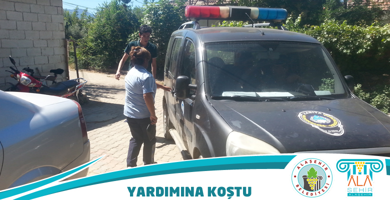 KAYBOLAN KIZIN YARDIMINA ZABITA KOŞTU