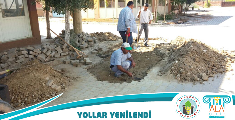 YEŞİLYURT’TA YOLLAR YENİLENDİ
