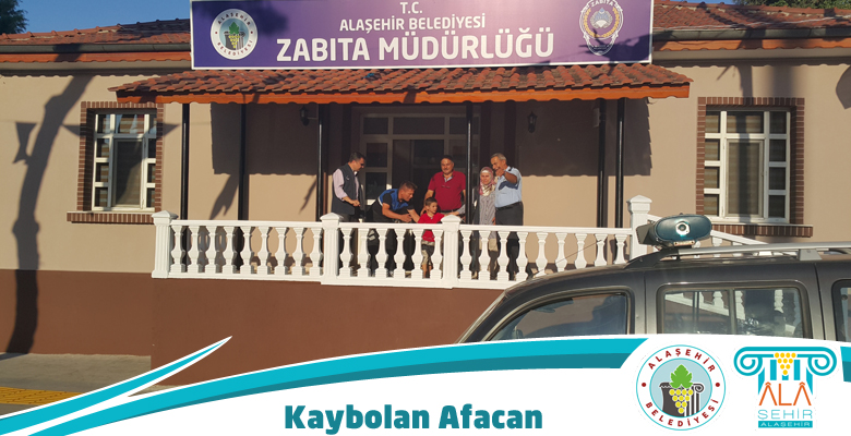 KAYBOLAN AFACANI ZABITA BULDU