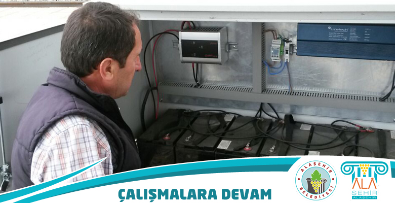 ELEKTRİK SERVİSİ ÇALIŞMALARINA DEVAM EDİYOR