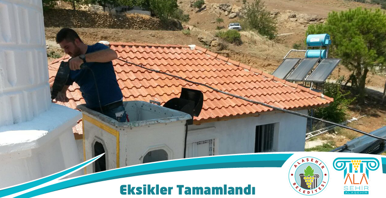 HORZUMALAYAKA CAMİİ’NİN EKSİKLERİ TAMAMLANDI