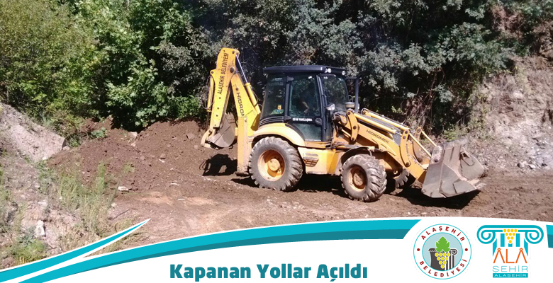 BAHÇELİ MAHALLESİNİN KAPANAN YOLLARI AÇILDI