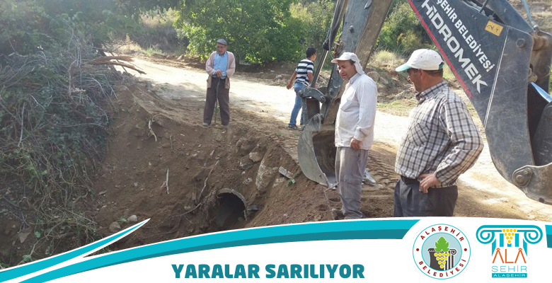 AZITEPE MAHALLESİNİN YARALARI SARILIYOR