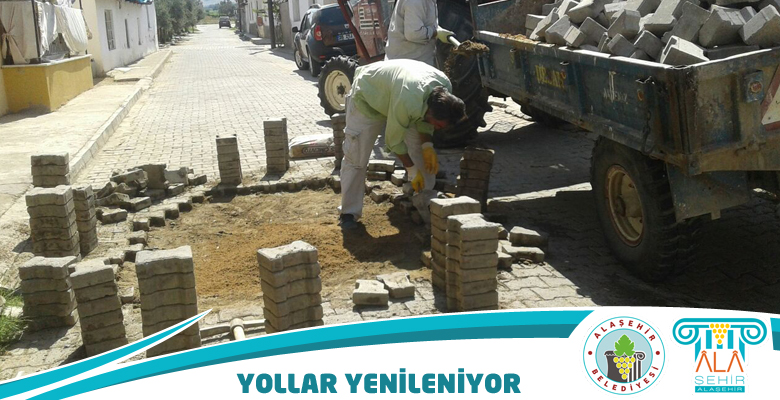 KAVAKLIDERE’DE YOLLAR YENİLENDİ