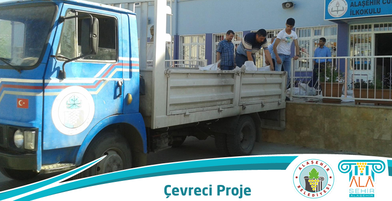 ALAŞEHİR BELEDİYESİNDEN ÇEVRECİ PROJE