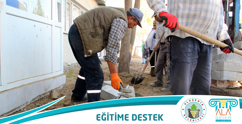 ALAŞEHİR BELEDİYESİ’NDEN MİLLİ EĞİTİME DESTEK