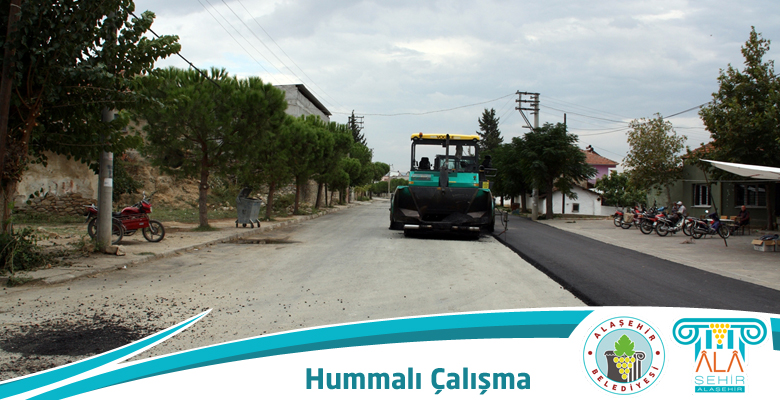 KİLLİK ÇEVRE YOLUNDA HUMMALI ÇALIŞMA