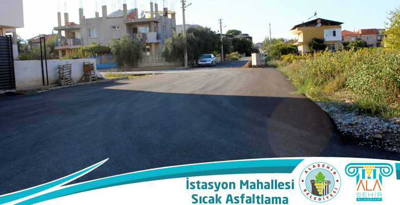 İSTASYON MAHALLESİ DEDE KORKUT CADDESİNE SICAK ASFALT