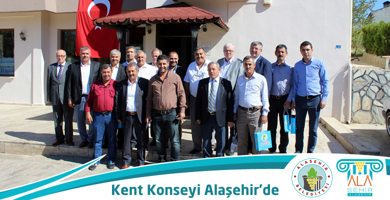 MANİSA KENT KONSEYİ ALAŞEHİR’DE TOPLANDI