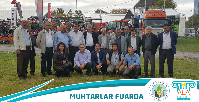 MUHTARLAR TÜYAP FUARINDA