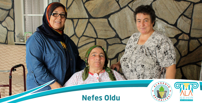 BAŞKAN KARAÇOBAN MAKBULE ALTINGÜL’E NEFES OLDU