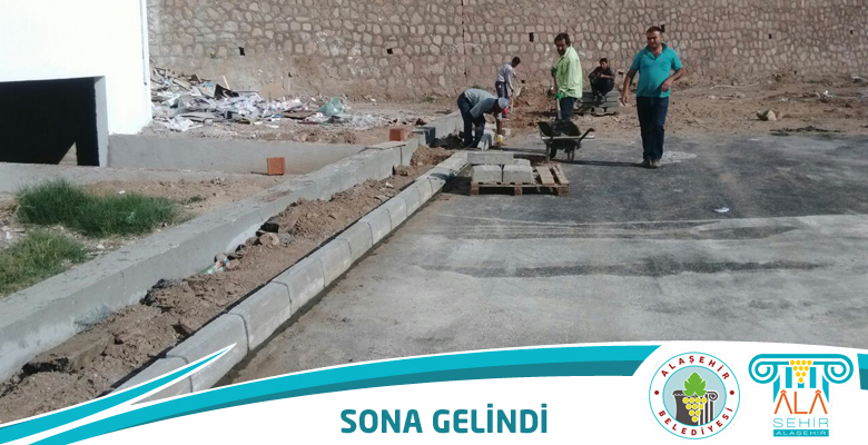ZEYTİNLİ SOKAKTA ÇALIŞMALARDA SONA GELİNDİ
