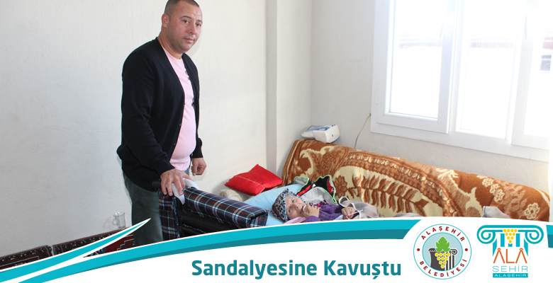 EMİNE BAHAR TEKERLEKLİ SANDALYESİNE KAVUŞTU