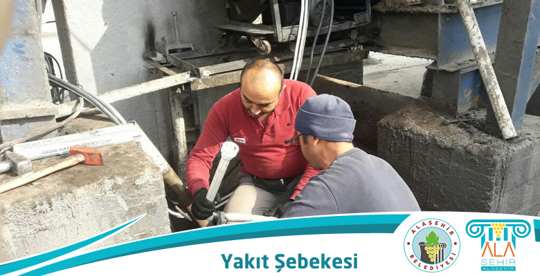 ASFALT FUELOİL YAKIT ŞEBEKESİ DÖŞENDİ