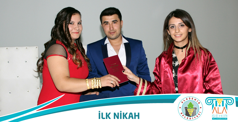 EVLENDİRME MEMURLUĞU YENİ BİNASINDA İLK NİKÂHINI KIYDI