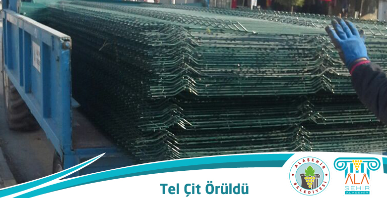 İRİCE DERESİNE TEL ÇİT ÖRÜLDÜ