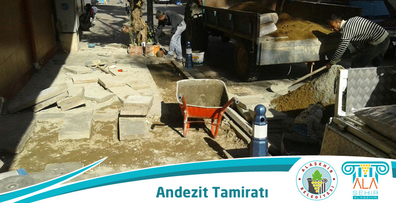 ANDEZİT TAMİRATI YAPILDI