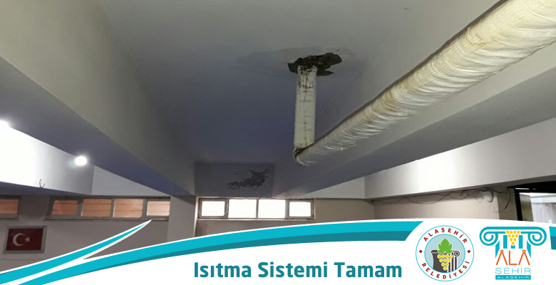 KAPALI SPOR SALONU ISITMASI TAMAM