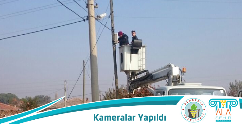 GÜVENLİK KAMERALARI ONARILDI