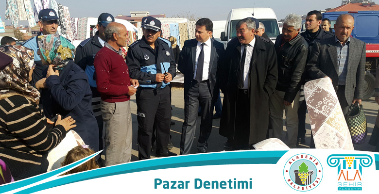 ALAŞEHİR ZABITASINDAN PAZAR DENETİMİ