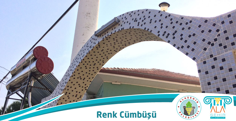 DELEMENLER MAHALLE CAMİİ RENK CÜMBÜŞÜNE BÜRÜNDÜ