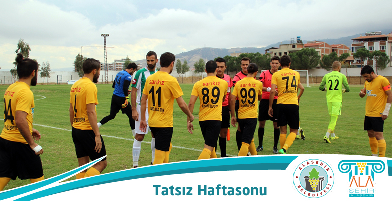 ALAŞEHİR BELEDİYE SPOR’DAN TATSIZ HAFTA SONU