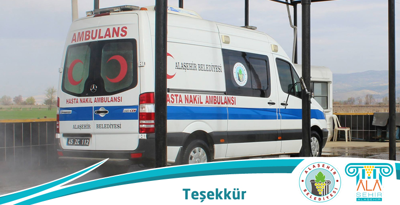 ALAŞEHİR BELEDİYESİNİN HİZMETLERİYLE İLGİLİ TEŞEKKÜR ULUBEY’DEN GELDİ